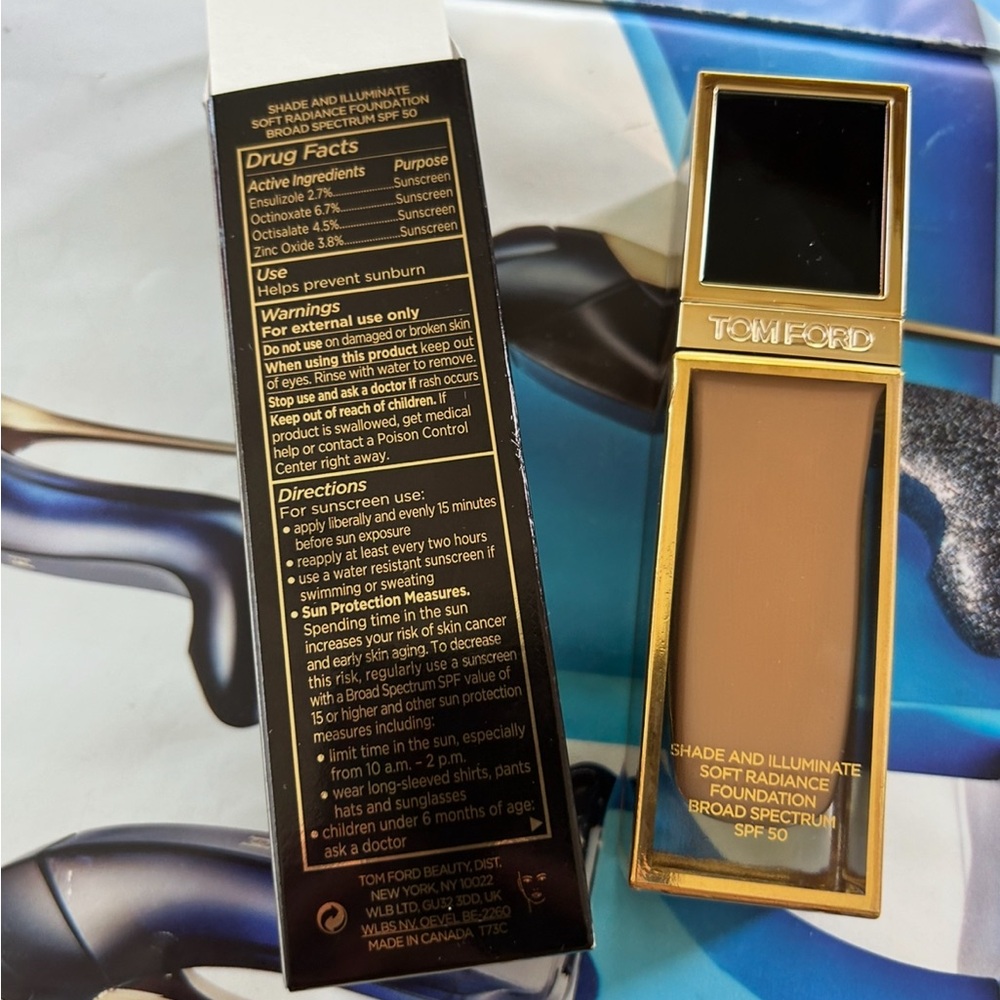 Tom Ford Shade and Illuminate Foundation 8.7 golden almond 1 oz/30ml NIB - Picture 3 of 8